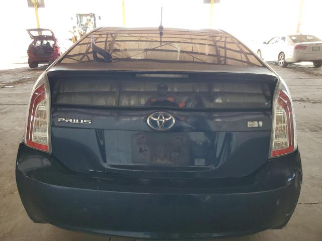 JTDKN3DUXD1709723 - 2013 TOYOTA PRIUS 蓝色 照片 6