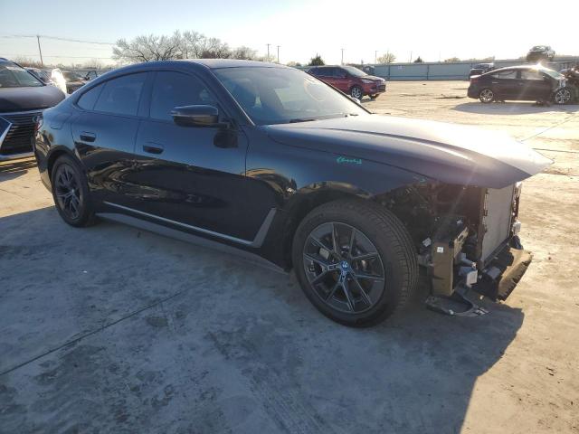 WBY43AW09PFP96940 - 2023 BMW I4 EDRIVE 35 შავი ფოტო 4
