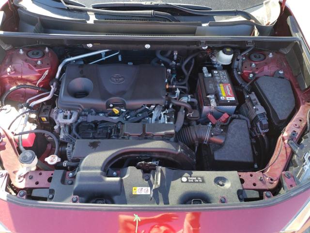 JTMH1RFV2MD063350 - 2021 TOYOTA RAV4 LE Rot Foto 12