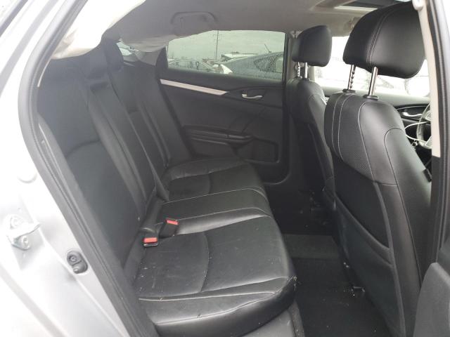 JHMFC1F79JX017205 - 2018 HONDA CIVIC EXL ვერცხლისფერი ფოტო 10