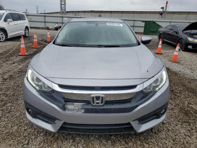 JHMFC1F79JX017205 - 2018 HONDA CIVIC EXL ვერცხლისფერი ფოტო 5
