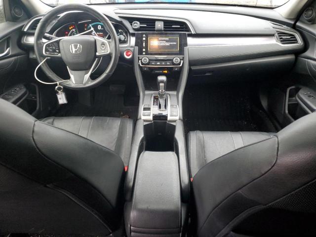 JHMFC1F79JX017205 - 2018 HONDA CIVIC EXL ვერცხლისფერი ფოტო 8