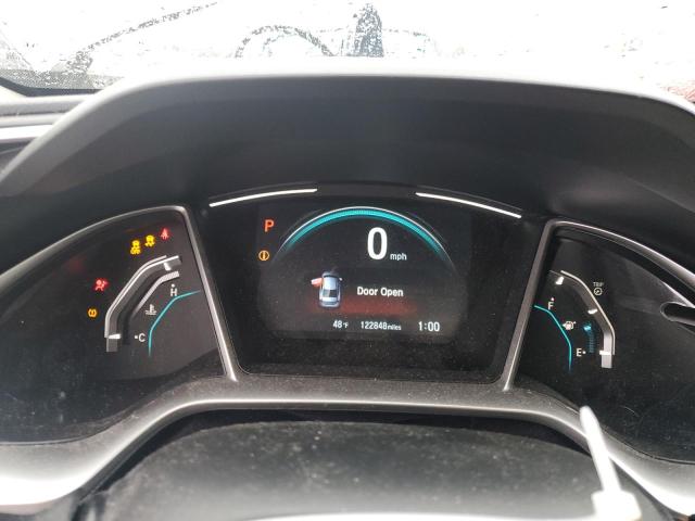 JHMFC1F79JX017205 - 2018 HONDA CIVIC EXL ვერცხლისფერი ფოტო 9