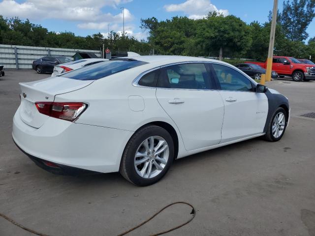 1G1ZE5STXHF185222 - 2017 CHEVROLET MALIBU LT WHITE photo 3