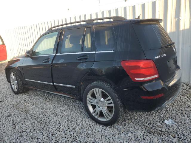 WDCGG8JBXDG107072 - 2013 MERCEDES-BENZ GLK 350 4MATIC BLACK photo 2