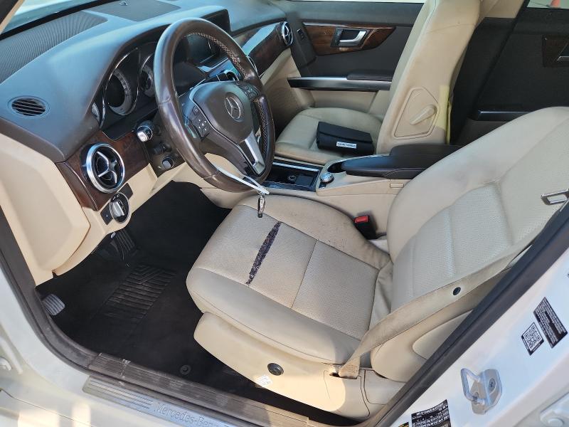 WDCGG5HB7FG346523 - 2015 MERCEDES-BENZ GLK 350 WHITE photo 7