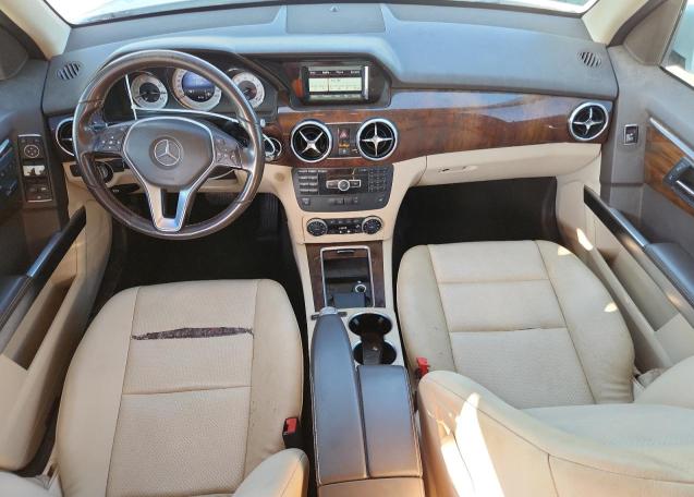 WDCGG5HB7FG346523 - 2015 MERCEDES-BENZ GLK 350 WHITE photo 8