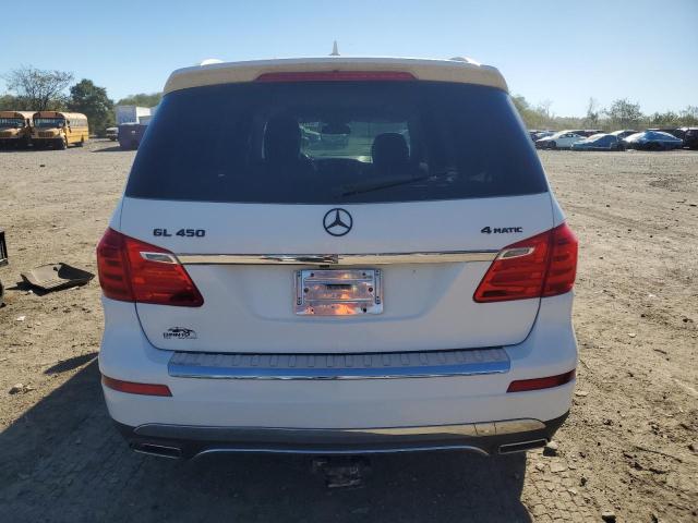 4JGDF7CE5EA290586 - 2014 MERCEDES-BENZ GL 450 4MATIC WHITE photo 6