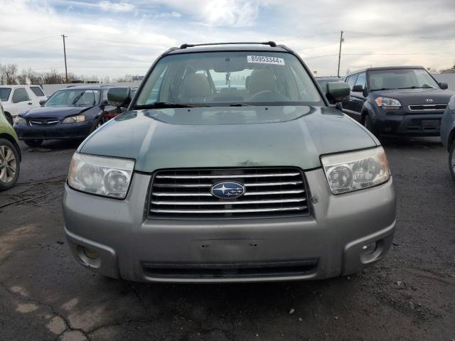 JF1SG67606H747020 - 2006 SUBARU FORESTER 2.5X LL BEAN GREEN photo 5