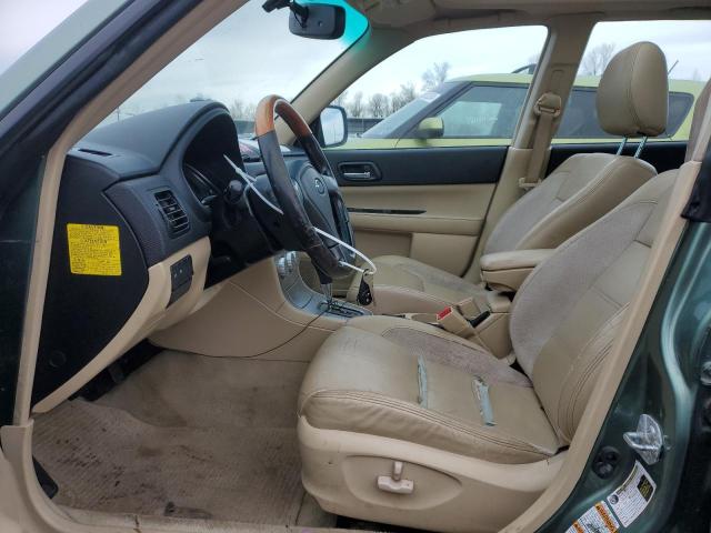 JF1SG67606H747020 - 2006 SUBARU FORESTER 2.5X LL BEAN GREEN photo 7