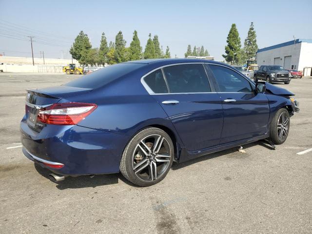 1HGCR2F55HA279809 - 2017 HONDA ACCORD SPORT ლურჯი ფოტო 3