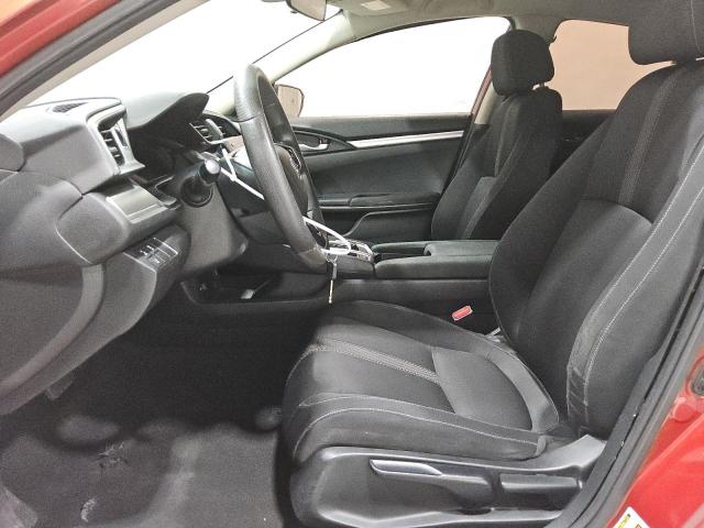 2HGFC2F60MH509940 - 2021 HONDA CIVIC LX أحمر صورة 7