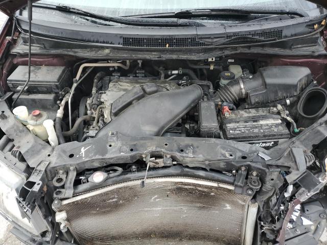 5FNRL5H63EB125913 - 2014 HONDA ODYSSEY EXL Շագանակագույն լուսանկար 12
