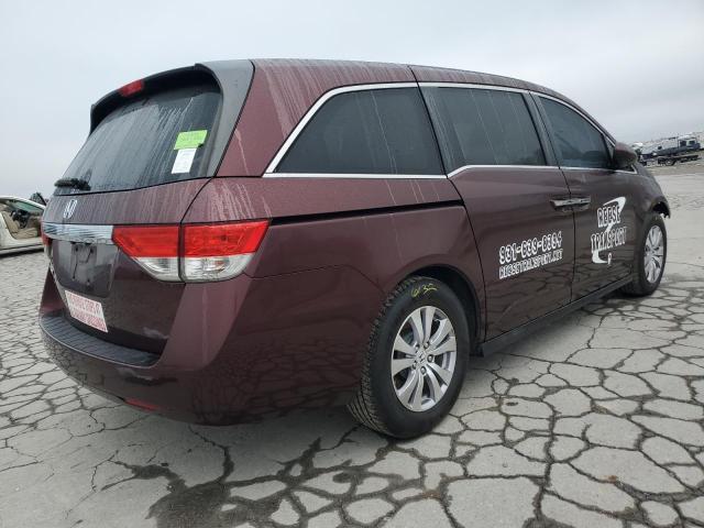 5FNRL5H63EB125913 - 2014 HONDA ODYSSEY EXL Շագանակագույն լուսանկար 3
