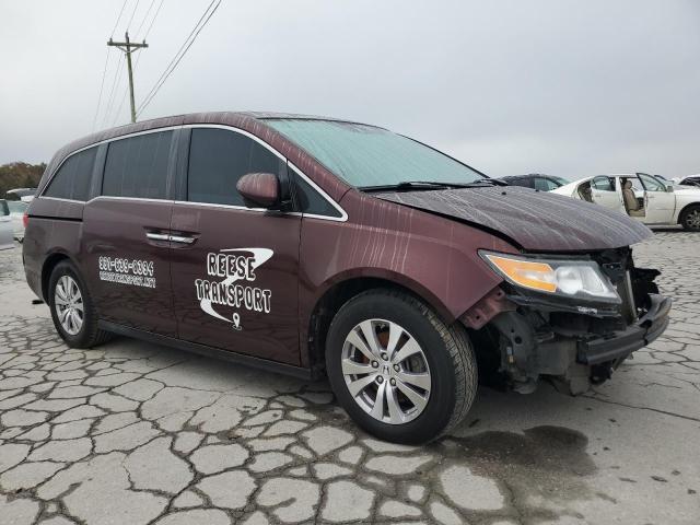 5FNRL5H63EB125913 - 2014 HONDA ODYSSEY EXL Շագանակագույն լուսանկար 4
