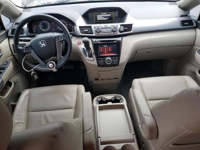 5FNRL5H63EB125913 - 2014 HONDA ODYSSEY EXL Շագանակագույն լուսանկար 8