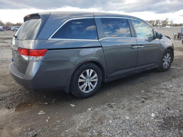 5FNRL5H64EB065950 - 2014 HONDA ODYSSEY EXL Մոխրագույն լուսանկար 3