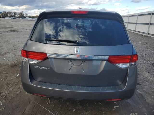 5FNRL5H64EB065950 - 2014 HONDA ODYSSEY EXL Մոխրագույն լուսանկար 6