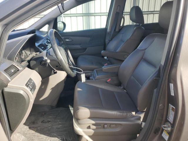5FNRL5H64EB065950 - 2014 HONDA ODYSSEY EXL Մոխրագույն լուսանկար 7