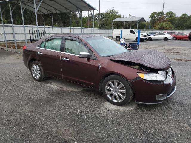 3LNHL2GC5CR808849 - 2012 LINCOLN MKZ 勃艮第红 照片 4