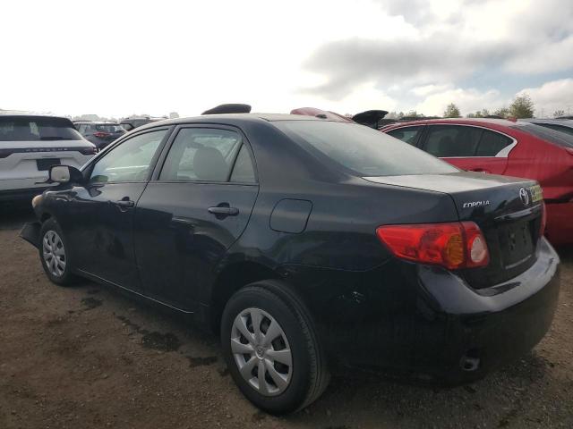 1NXBU4EE4AZ292704 - 2010 TOYOTA COROLLA BASE Schwarz Foto 2