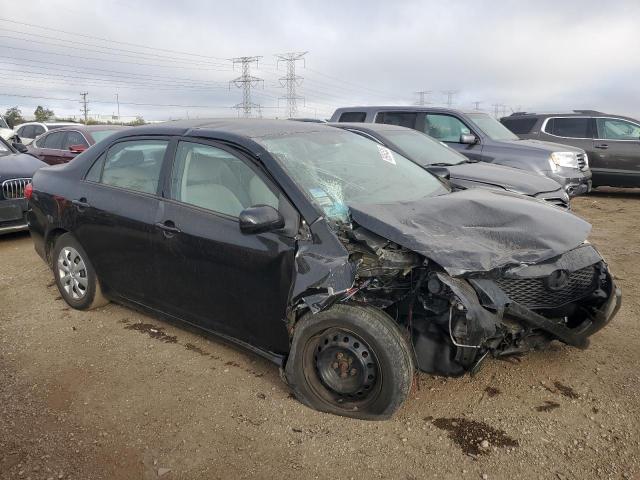 1NXBU4EE4AZ292704 - 2010 TOYOTA COROLLA BASE Schwarz Foto 4