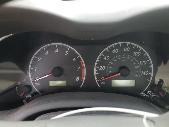 1NXBU4EE4AZ292704 - 2010 TOYOTA COROLLA BASE Schwarz Foto 9