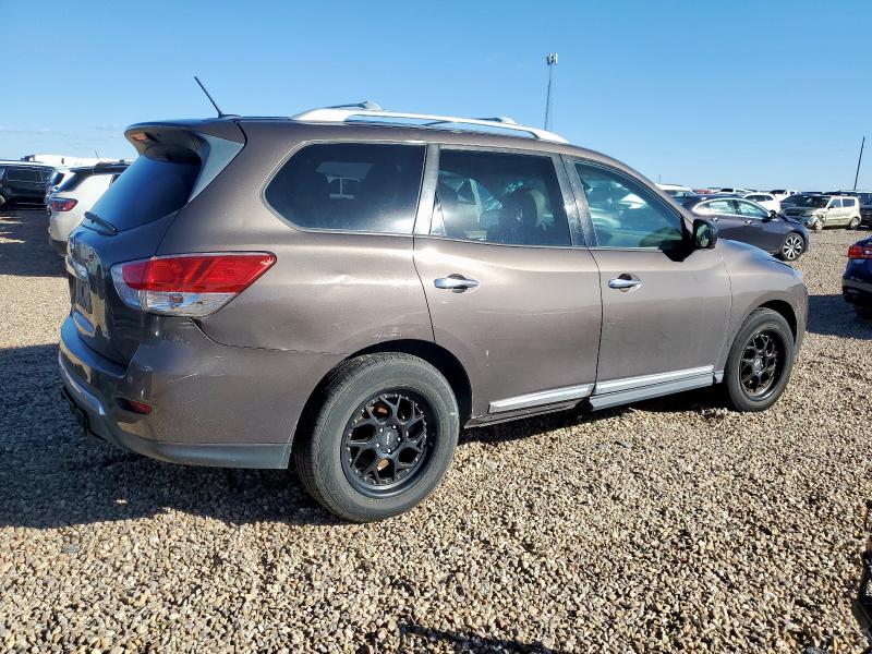 5N1AR2MN2FC604793 - 2015 NISSAN PATHFINDER S Қоңыр фото 3
