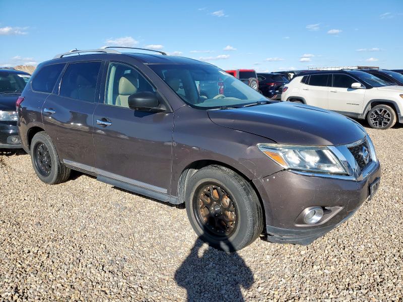 5N1AR2MN2FC604793 - 2015 NISSAN PATHFINDER S Қоңыр фото 4