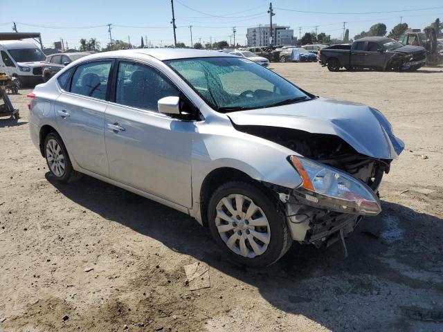 1N4AB7AP8DN901179 - 2013 NISSAN SENTRA S SILVER photo 4