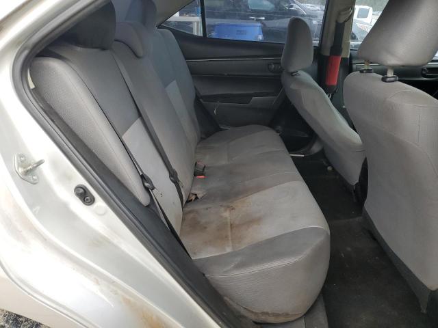 5YFBURHE6GP467361 - 2016 TOYOTA COROLLA L SILVER photo 10