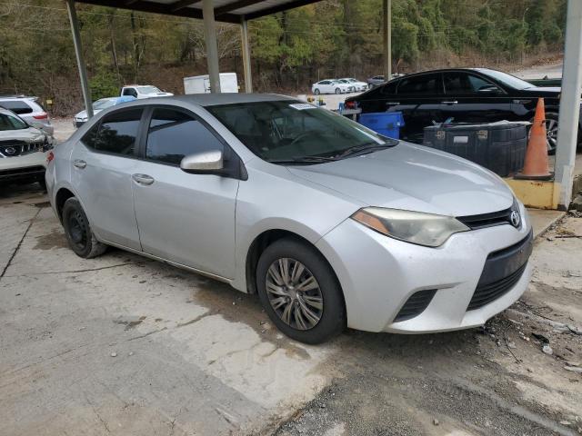 5YFBURHE6GP467361 - 2016 TOYOTA COROLLA L SILVER photo 4