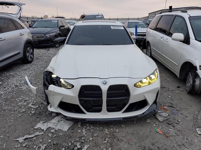 WBS43AY05PFP19411 - 2023 BMW M3 COMPETITION WHITE photo 5