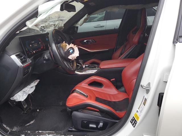 WBS43AY05PFP19411 - 2023 BMW M3 COMPETITION WHITE photo 7