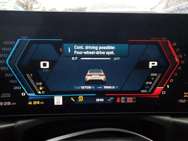 WBS43AY05PFP19411 - 2023 BMW M3 COMPETITION WHITE photo 9