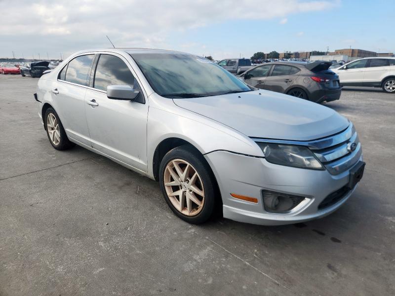 3FAHP0JG6BR238549 - 2011 FORD FUSION SEL SILVER photo 4