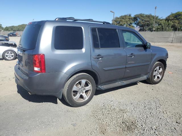5FNYF3H55DB016883 - 2013 HONDA PILOT EXL Gris foto 3