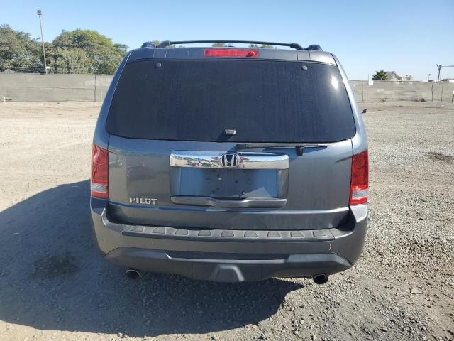 5FNYF3H55DB016883 - 2013 HONDA PILOT EXL Gris foto 6
