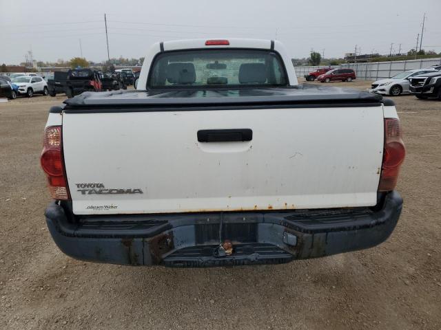 5TENX22N77Z330590 - 2007 TOYOTA TACOMA თეთრი ფოტო 6