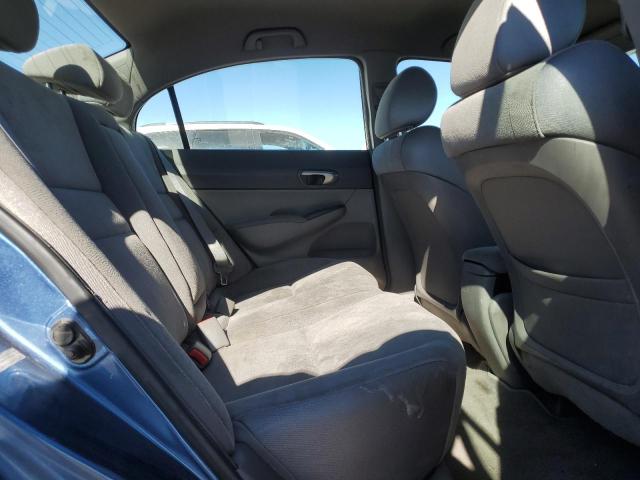 2HGFA15538H009835 - 2008 HONDA CIVIC LX BLUE photo 10