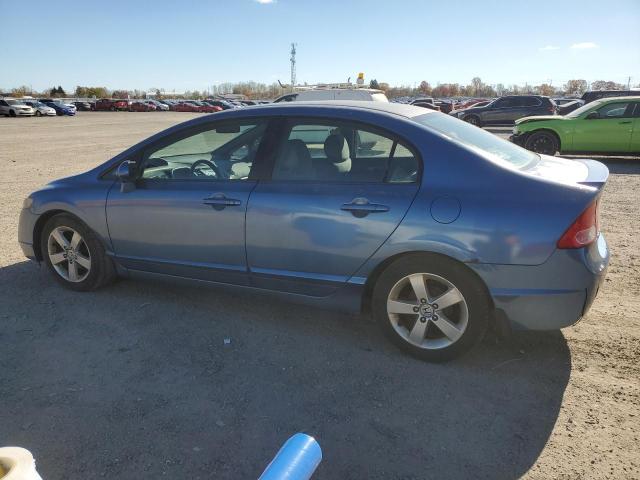 2HGFA15538H009835 - 2008 HONDA CIVIC LX BLUE photo 2