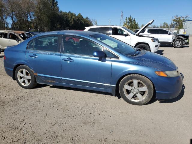 2HGFA15538H009835 - 2008 HONDA CIVIC LX BLUE photo 4