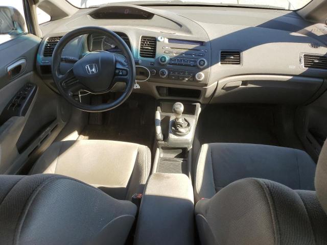 2HGFA15538H009835 - 2008 HONDA CIVIC LX BLUE photo 8
