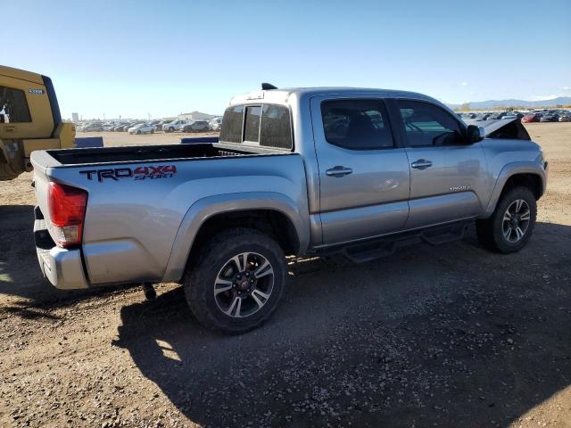 3TMCZ5ANXGM031161 - 2016 TOYOTA TACOMA DOUBLE CAB 银色 照片 3