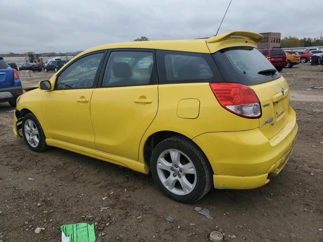2T1KR32E64C229237 - 2004 TOYOTA COROLLA MA XR YELLOW photo 2