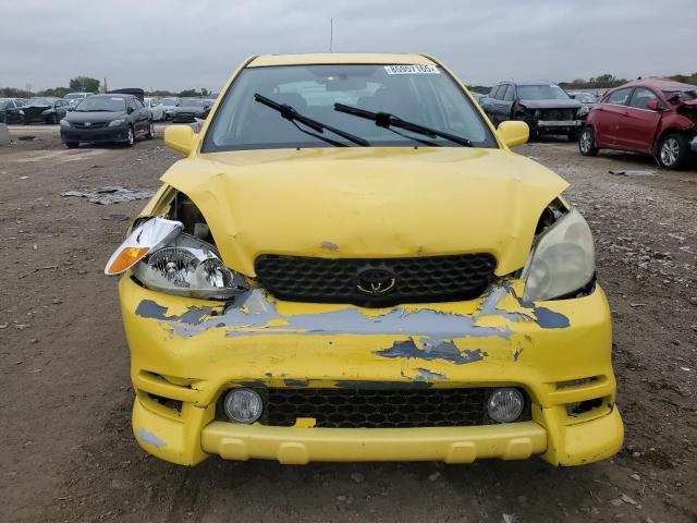 2T1KR32E64C229237 - 2004 TOYOTA COROLLA MA XR YELLOW photo 5