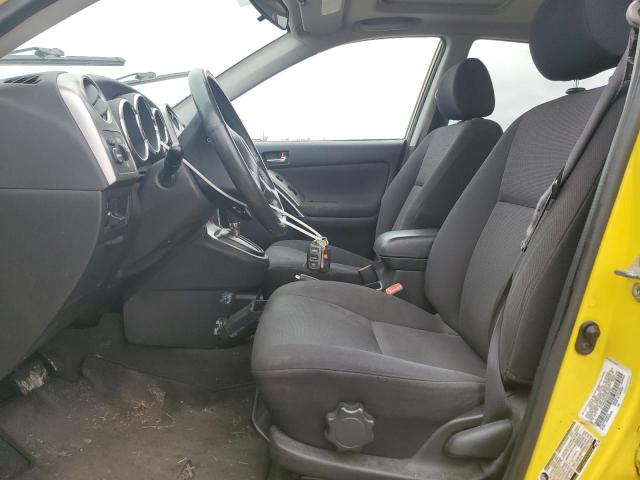 2T1KR32E64C229237 - 2004 TOYOTA COROLLA MA XR YELLOW photo 7