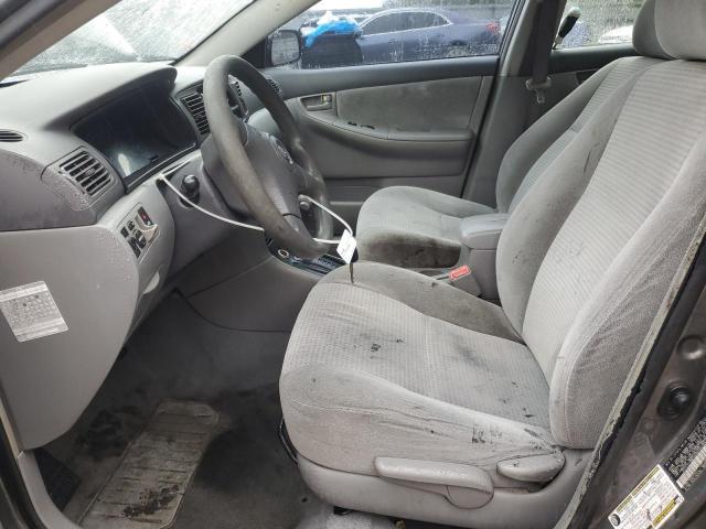 2T1BR32E05C343364 - 2005 TOYOTA COROLLA CE GRAY photo 7