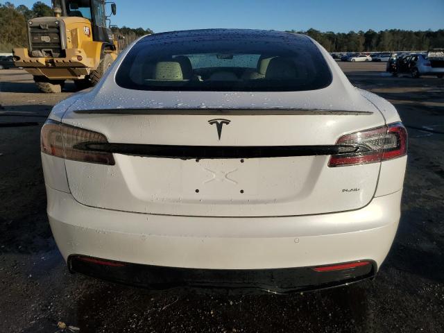 5YJSA1E60MF439151 - 2021 TESLA MODEL S WHITE photo 6