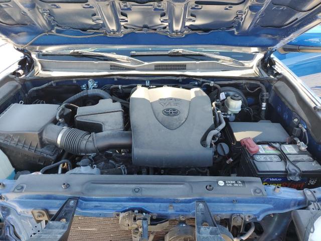 3TMAZ5CN9HM051648 - 2017 TOYOTA TACOMA DOUBLE CAB BLUE photo 11